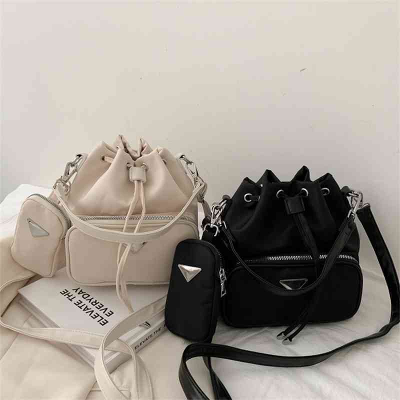 Bag women new small bag Oxford cloth women's nylon sling one Shoulder Messenger simple Bucket s us ModelKQ2H-image-772880418