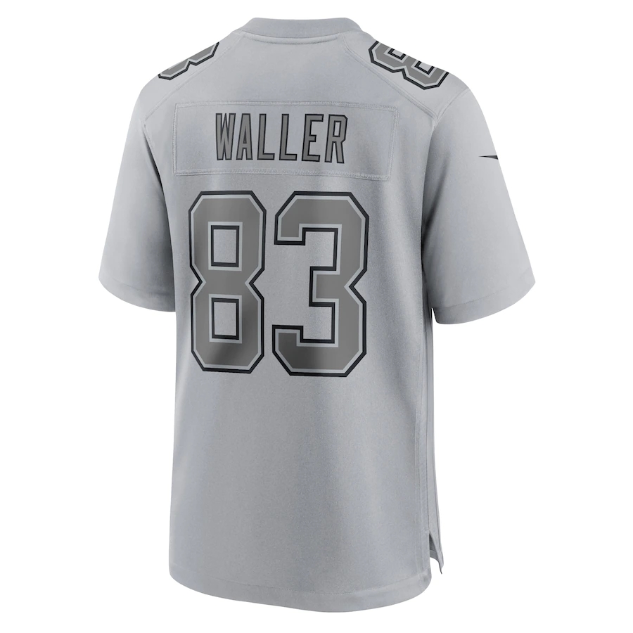 

Darren Waller #83 Las Vegas''Raiders''Men Atmosphere Fashion football Jersey Silver
