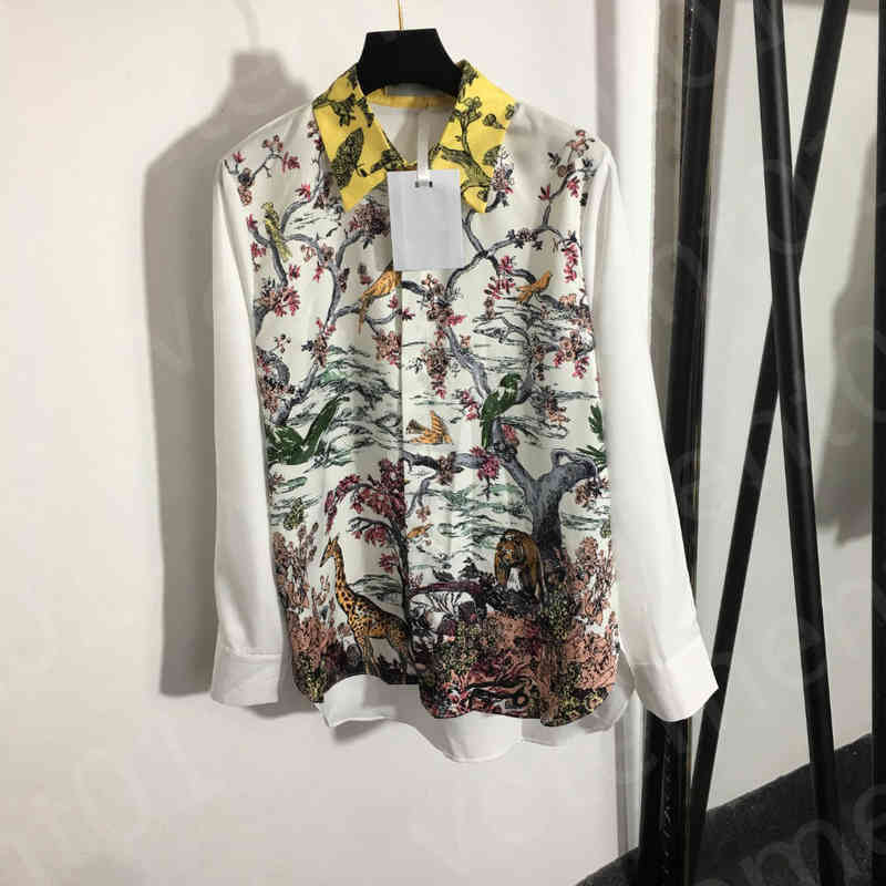 

Fashion Womens Shirts tops Brand Logo High Quality Cotton Long Sleeve Top Comfortable Casual Shirts Sexy Luxury Designer Women Clothing
