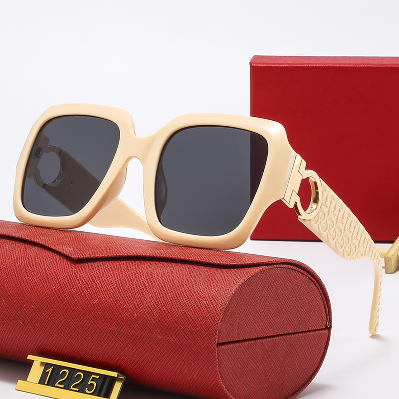 

Men's and women's fashion sunglasses Unique fine acetate temples, super good texture, suitable for travel and driving Four colors optional with box