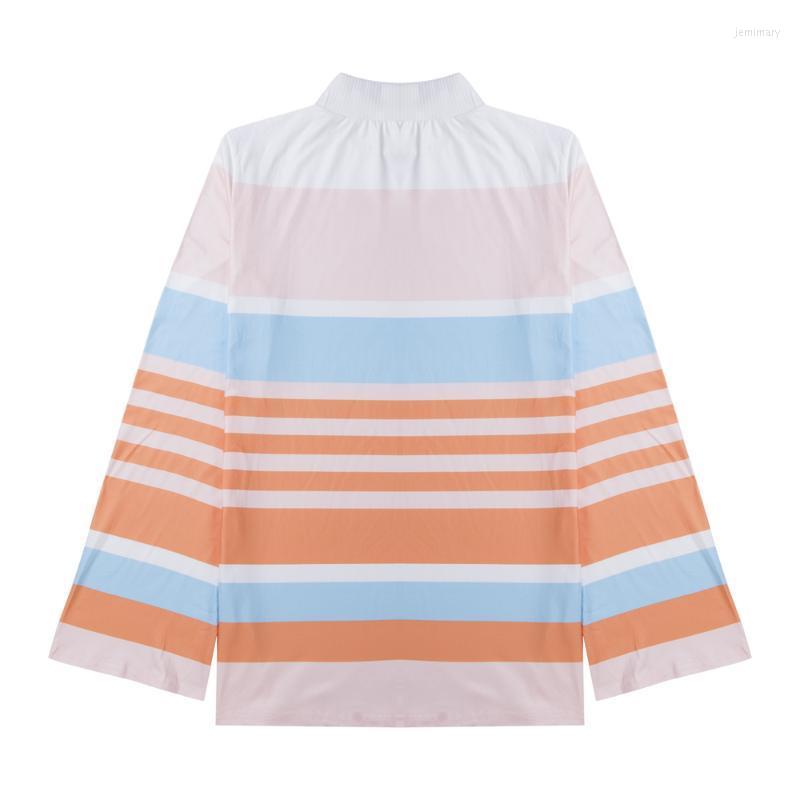 

Women' Sweaters Fashion Women Tunic Striped Tops Casual Pullover Loose Long Sleeve Sweater Jemi22, Multi