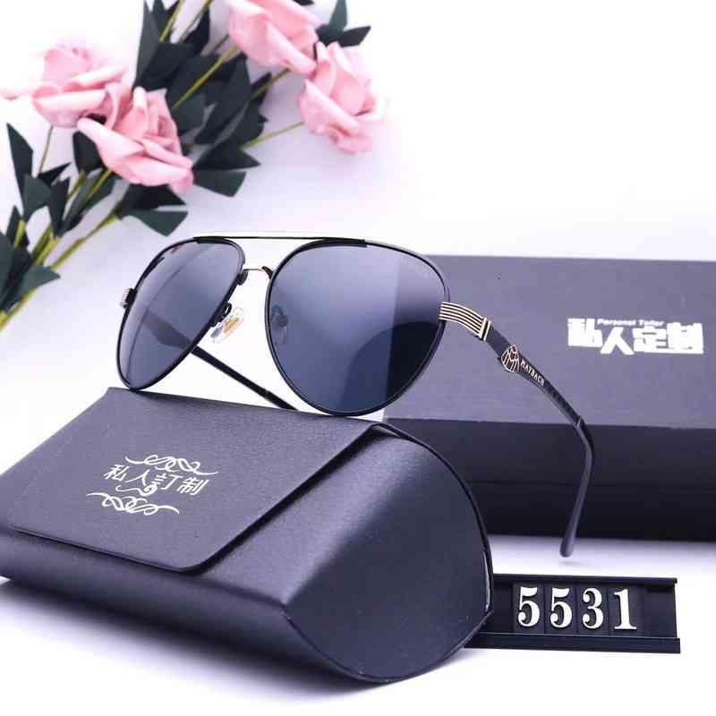

Sunglasses Frames Overseas Maybach men's and women's street shooting travel glasses 5531 V4LA