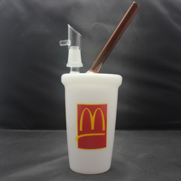 

McDonald CUP DAB CONCENTRATE Glass Hookahs OIL RIG GLASS BONG 14mm joint