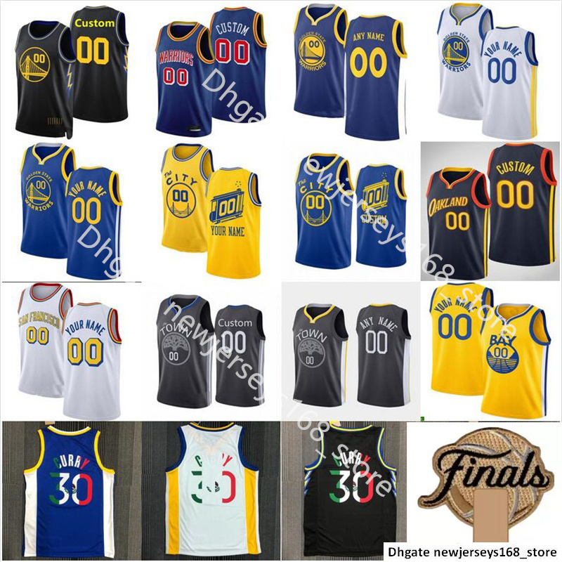 

Screen Print 75th 2022 Finals Basketball 30 Stephen 00 Jonathan Curry Kuminga 22 Andrew 11 Klay Wiggins Thompson golden state''warriors''Jersey, Picture