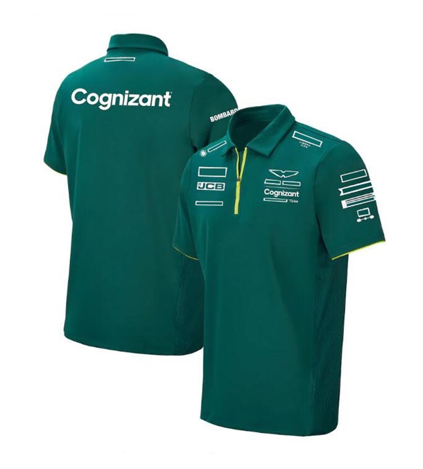 

New F1 Formula 1 Polo Jersey Summer 2022 Team Lapel Short Sleeves