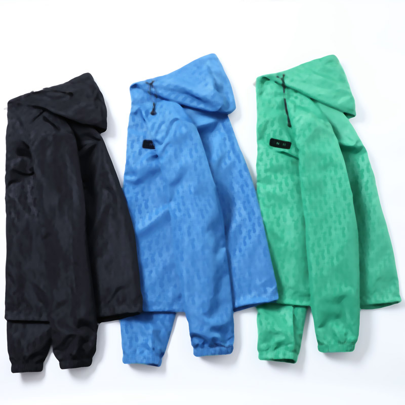 

New Designer Men's jackets spring and autumn windrunner tee fashion hooded sports windbreaker casual zipper jackets clothing Asian size M-3XL, 02