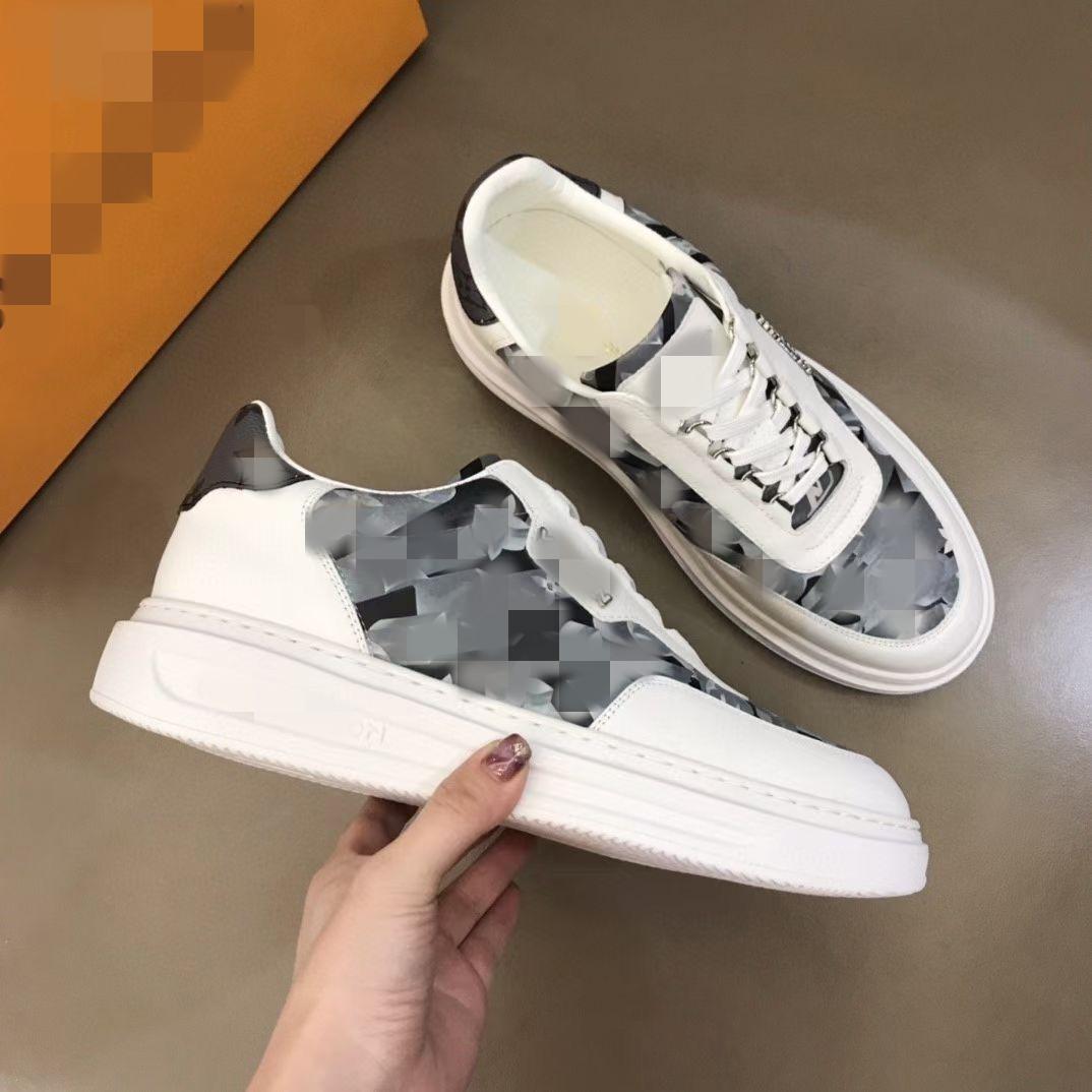 

2021S High quality luxury designer Men's casual shoes ultra-light foamed outsole wear-resistant and comfortable size38-45 mkjl0001