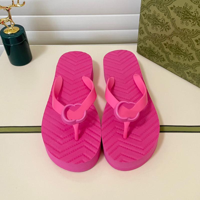

Womens Chevron Thong Sandal Slippers Sand Flip Flops Swim Flat Luxurys Designers Slides White Green Pink Black Blue With Box 35-42, Chocolate