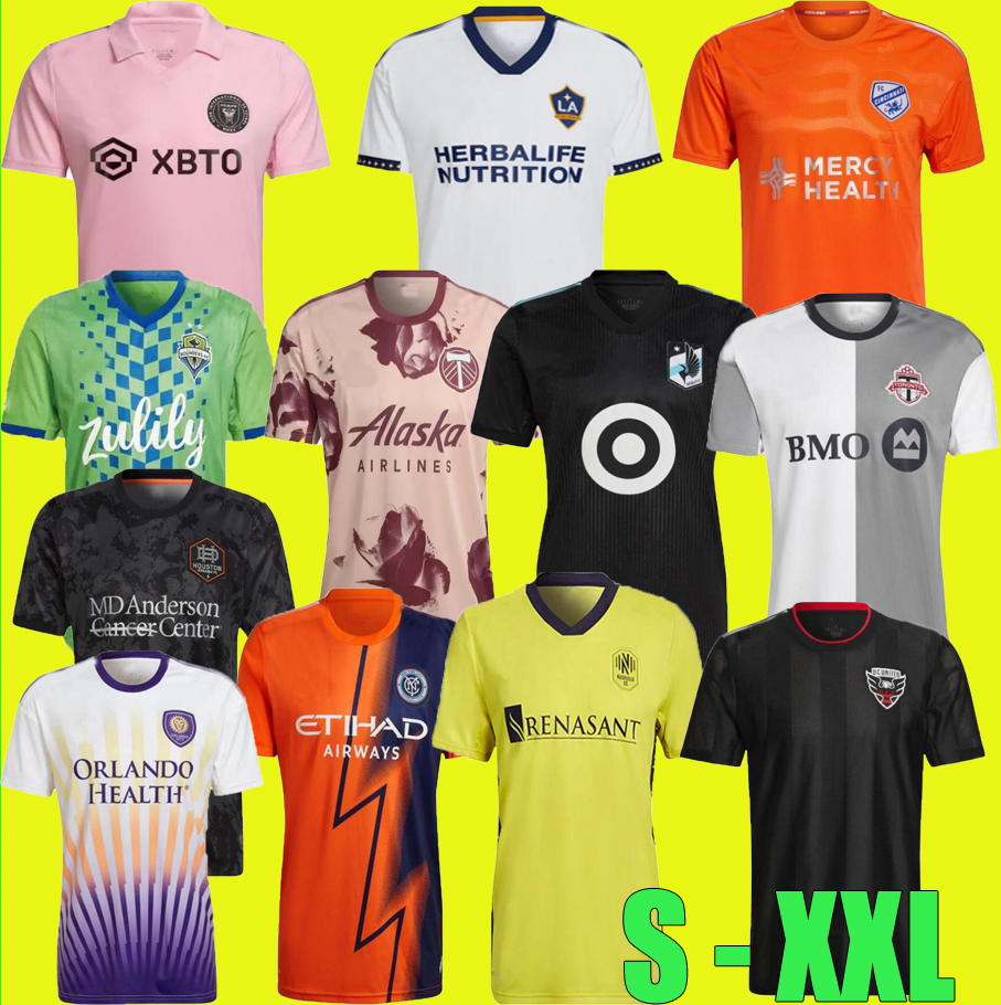 

Inter Miami Orlando Soccer Jerseys Nashville SC  23 lafc houston Seattle Sounders Portland Timbers D.C. United Acosta Los Angeles FC Cincinnati New York City nycfc, Kit