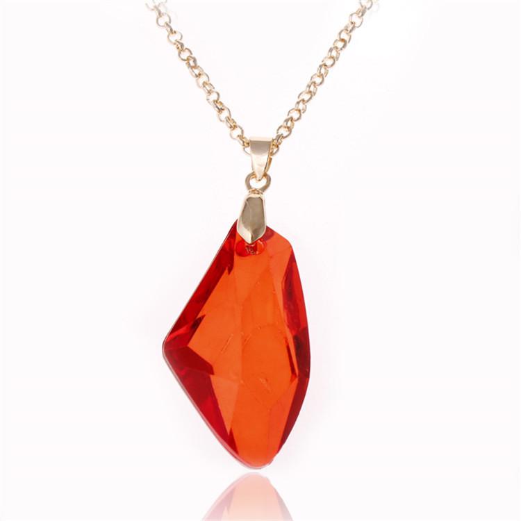 

Chains Magic Stone Pendant Necklace Women Fashion Resin Multilayer Party GiftChains