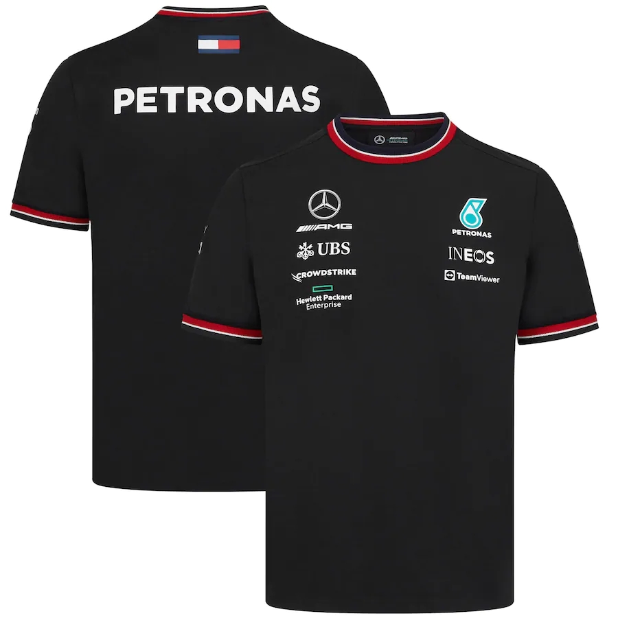 

Mercedes AMG Petronas F1 2022 Team T-Shirt Big Size 5xl, F1 2022 jersey