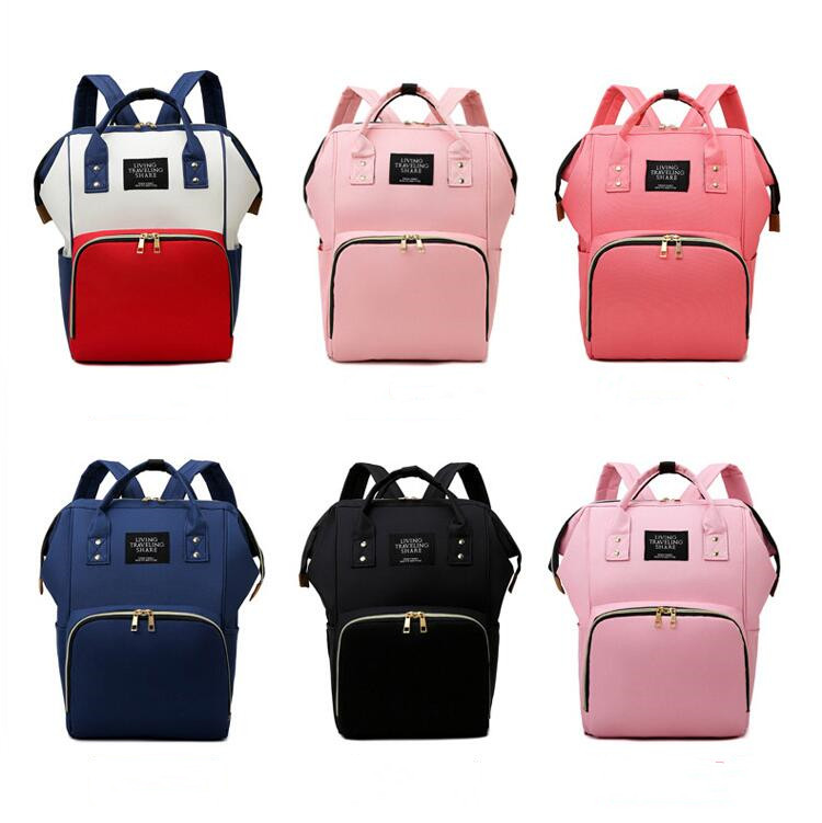 

Mommy Bags Brand Nappies Backpack Fashion Mother Backpacks Diaper Maternity Outdoor Desinger Nursing Travel Bags Organizer BC2242, Mixed colors;random delivery