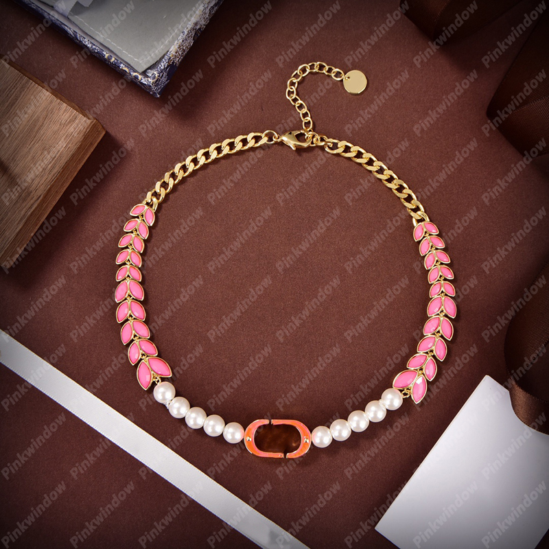 

2022 Women Necklace Chocker Wheat Luxury Designer Montai Necklaces Gift Classic Womens Fashion Gold Luxurys Designer Jewelry 2204212