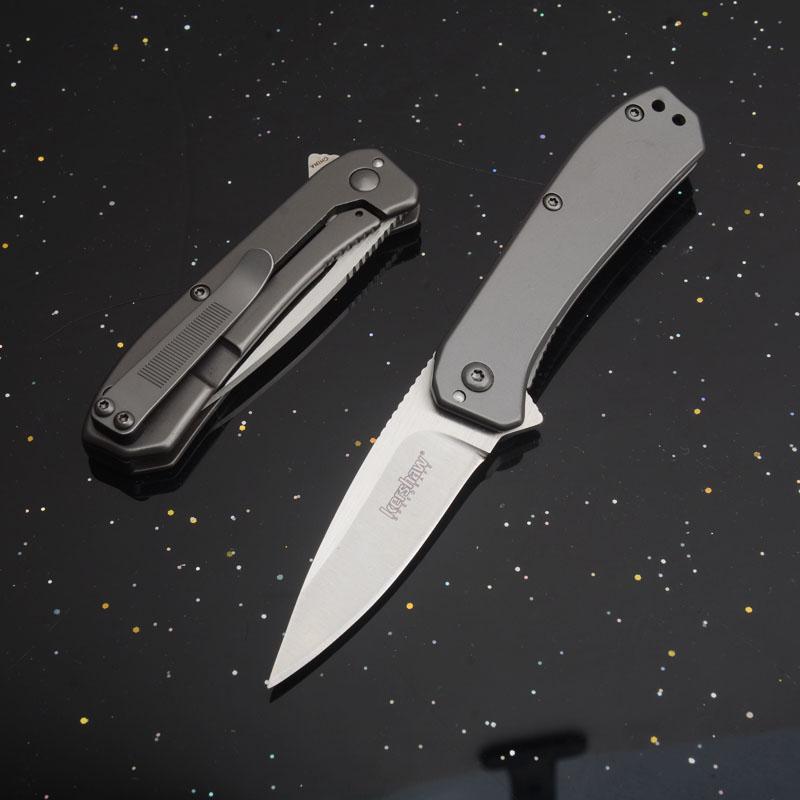 

Kershaw 3870 Folding Knife 8Cr13MOV Titanium Handle Outdoor Camping Hunting Survival Pocket Utility Tactical Survival EDC Tools Amplitude 2.5 Small