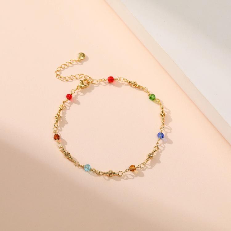 

Anklets Diamond Cubic Zirconia Gold Anklet For Women Fashion Foot Chain 2022 Handcuffs Ankle Bracelet Beach AccessoriesAnklets