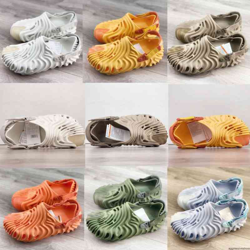 

High Quality NEW Fashion Designer Shoes Salehe Bembury X Pollex Clog Stratus Croc Slippers Platform Sandals Beach Foam 36-46, Box