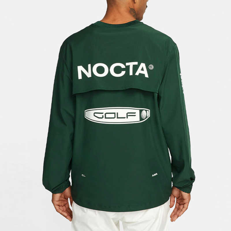 

Men' Hoodies High quality nocta golf series Drake co branded air printed golf round neck Pullover Jacket, Green