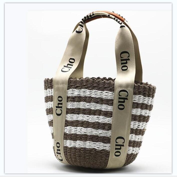 

2022 Fashion Basket Women Bucket Bag Straw Bags Handbag Tote Beach Shoulder Crossbody Womens Handbags Designers Bags Totes Purse
