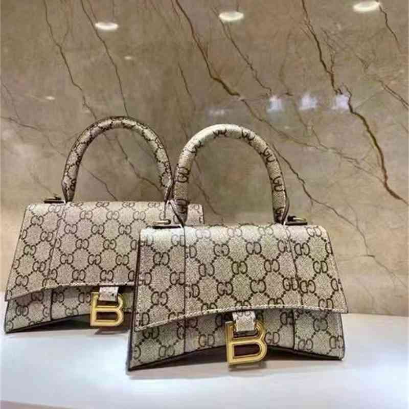 

Handbags Balencigas Crossbody Bags Version Hourglass High 2022 Family Joint Name Quality Capacity Large Diagonal Back Portable One Shoulde, Red