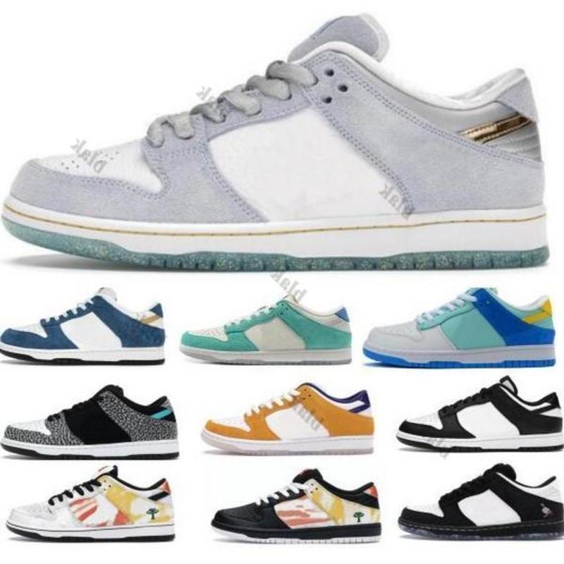 

SB Basketball Shoes Low Kasina Raygun Sean Cliver Pigeon Coast Ceramic Atmos Elephant Chicago White Sneaker Men Women Tenis