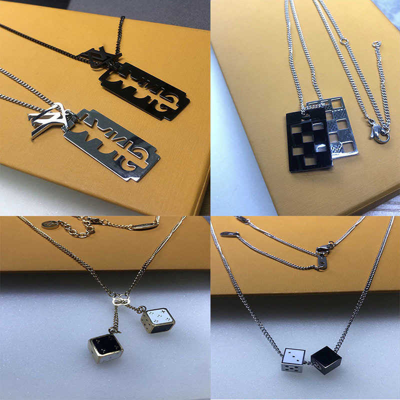 Doll Necklaces Animal Real Sterling Silver Jewelry Agate Pendants Sapphire Necklace Pendant Lock Key Men Chains-image-748406122