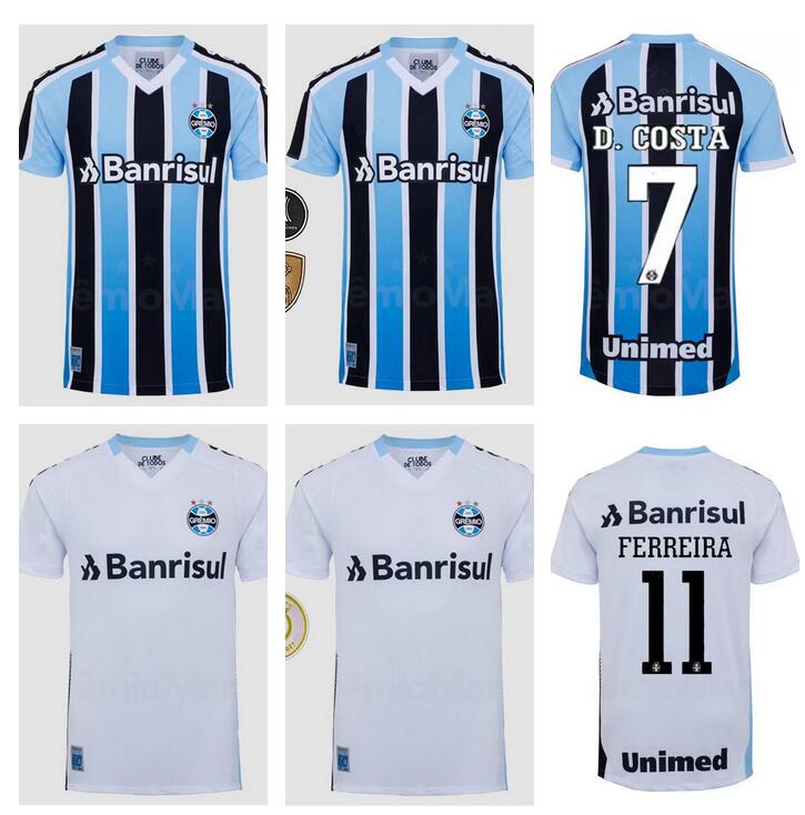 

2022 2023 Gremio Soccer Jerseys 22 23 GEROMEL LUAN KANNEMANN MILLER mens uniforms home away third boys suit football shirts