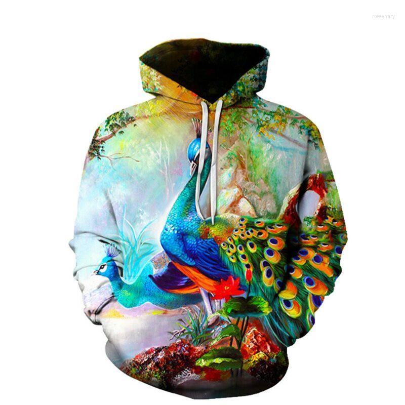 

Men's Hoodies & Sweatshirts Printed Hummingbird Peacock Garden Hoodie And Sweatshirt Parrot Harajuku Fashion Men Unisex Casual Jacket Pullov, Hh1173