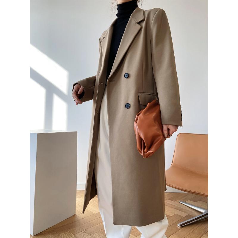 

Women's Suits & Blazers Women Suit Long Blazer 8020Women's, Black