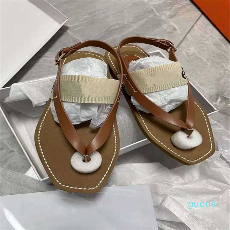 

Fashion Designer Women Beach Sandals Embroidery Platform Shoes Flip Flops Loafers Summer Flats Ladies Size 35-42 2022