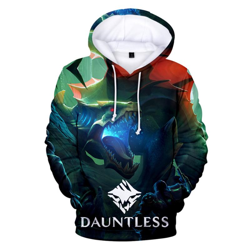 Sweats à capuche pour hommes Sweatshirts 2022 3 à 16 ans Jeu Dauntless 3D Mode Pull Hommes Femmes Enfants Sweat à capuche Sweat-shirt Casual Tiss