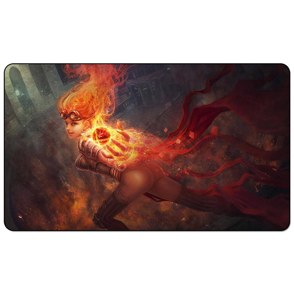 

Magic Board Game Playmat:Sexy Chandra 2.60*35cm size Table Mat Mousepad Play MatAlara Reborn Drastic Revelation302A