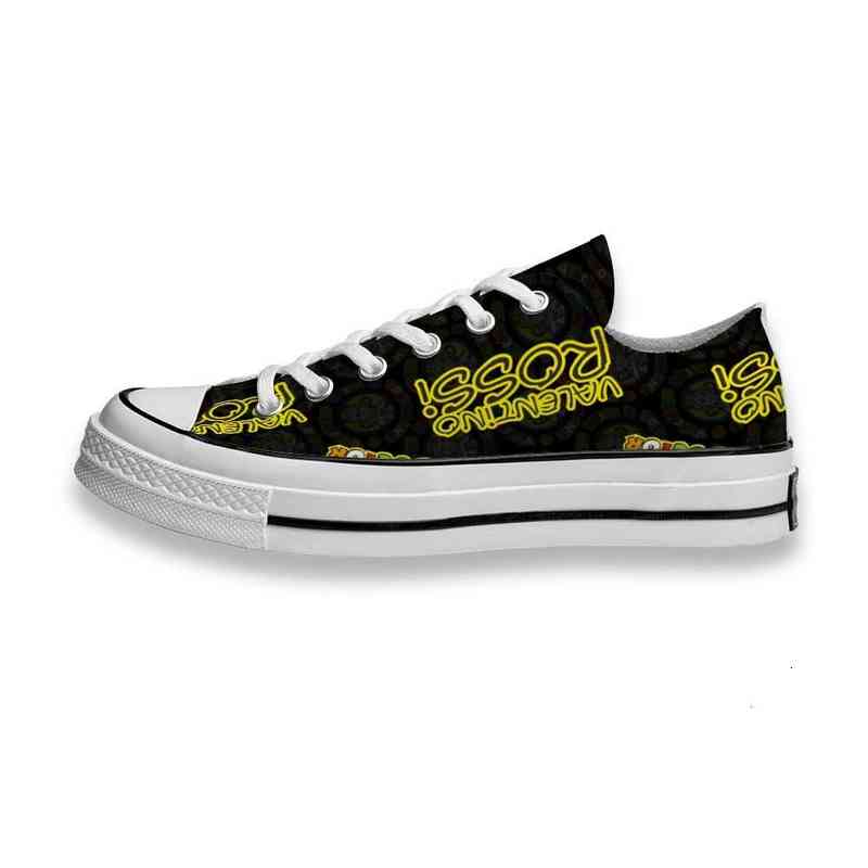Custom Printed Sho Vr46 the Sneakers Low Unisex Mens Womens Skateboard Sport Footwear Diy Trainers Canvas Casual
