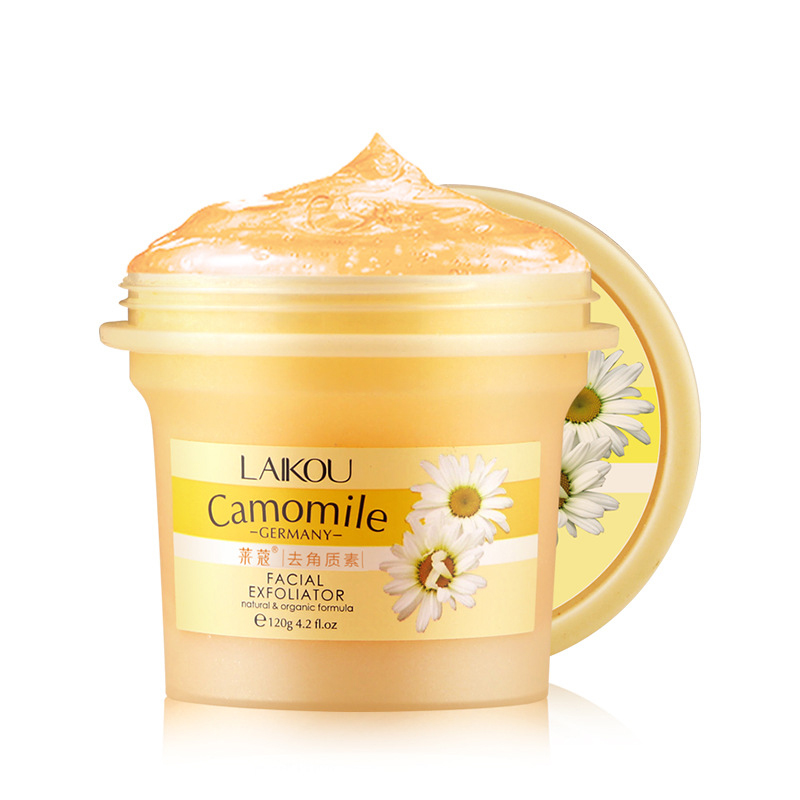 

LAIKOU Camomile Exfoliating Peeling Gel 120g Facial Scrub Moisturizing Nourishing Repair Scrub Face Cream Skin Care