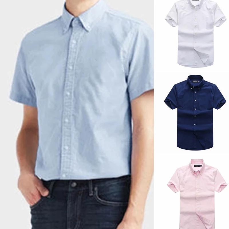 

Men's Dress Shirts Summer High Quality Small Horse Men Short Sleeve Cotton Ventilation Classic Casual Hombre TopMen's Eldd22, 1hc614-red pony