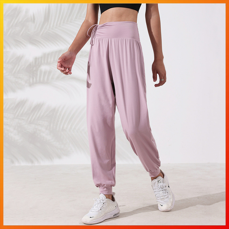 

Women's Sports Pants Yoga Clothes With Pockets Running Training Pant Girl Jogger Sweatpants Shaping Fitness Pants, Black