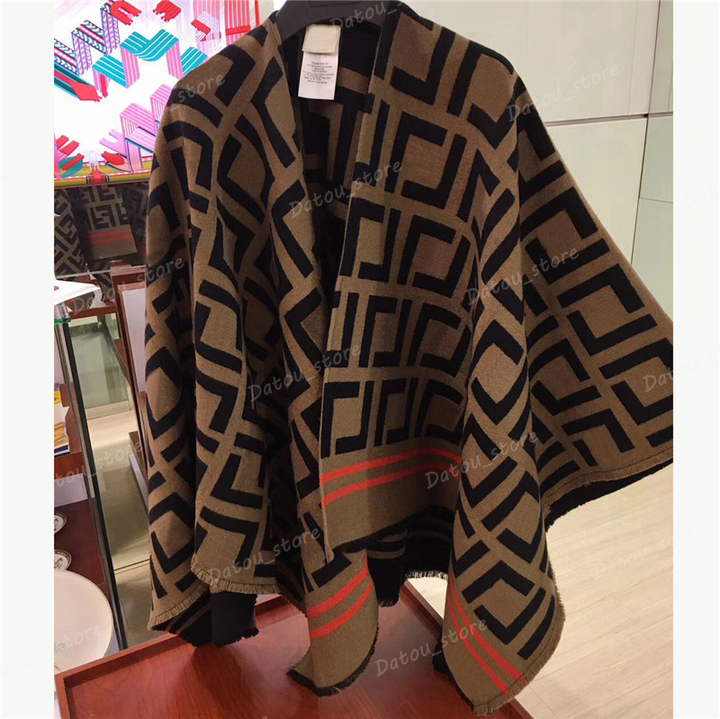 

Fashion Women Designer Shawls Luxury Pashmina Cape For Woman Winter Cashmere Scarf Warm Wool Wraps Capes F Scarves Pashminas