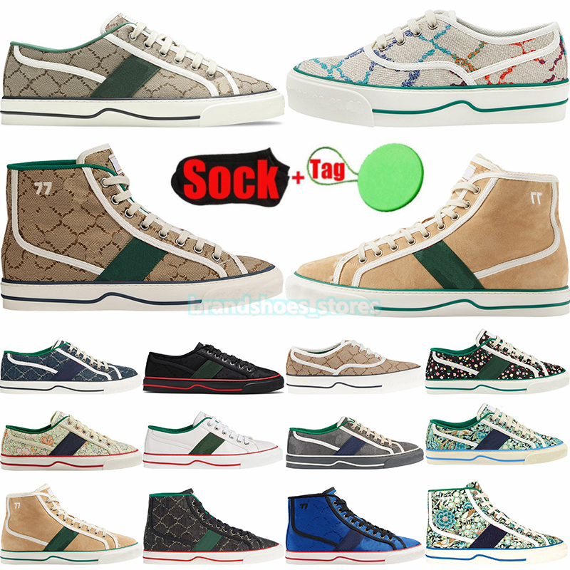 

Tennis 1977 Designer Shoes For Men Women Flat Low High Canvas Denim 77 Sneaker Vintage Butter Multi Floral Beige Ebony Blue Green Outdoor Walking Trainers, 11