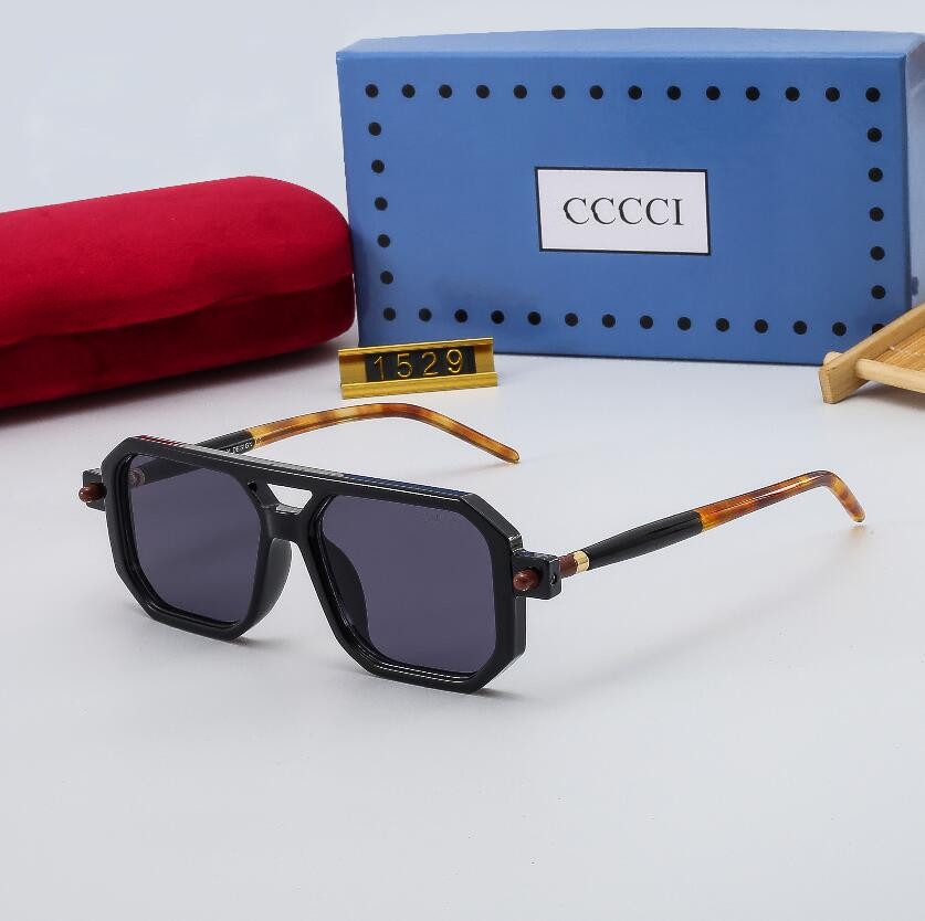 

Mens Designer Sunglasses Women Luxury Sun Glasses Square Frame Brand Retro Polarized Fashion Goggle Highly Quality 6 Color Optional With Box