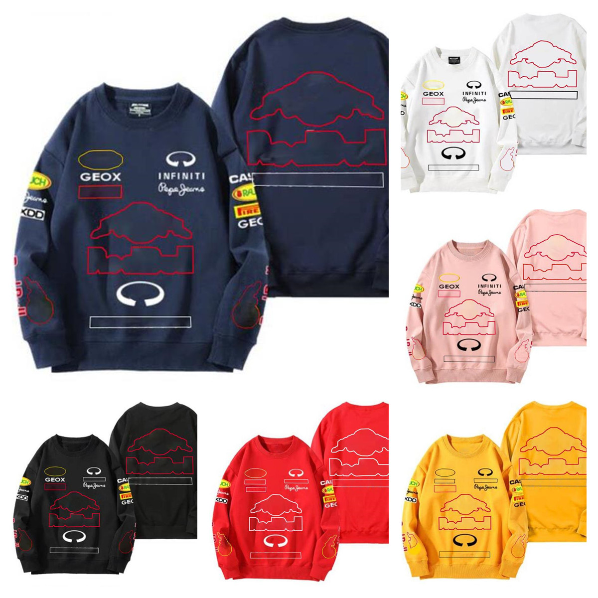 

Motorcycle Hoodies Spring Autumn Racing Sweatshirts Spot Sale