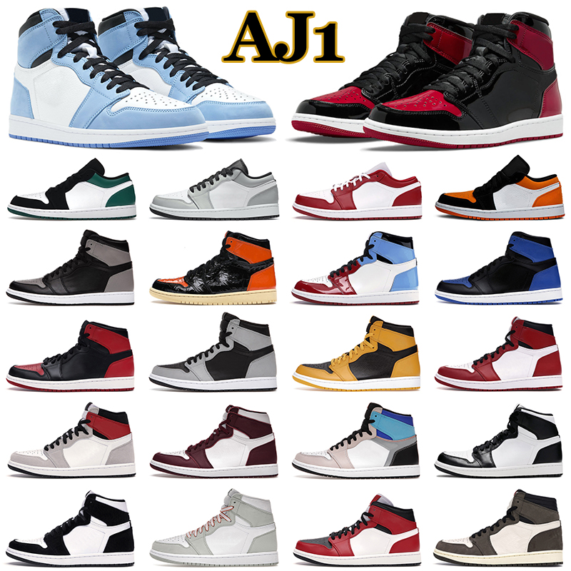 

OG Jumpman mens basketball shoes Bred Patent University Blue UNC Shadow Chicago Toe men womens trainers sneakers, Bred 2013