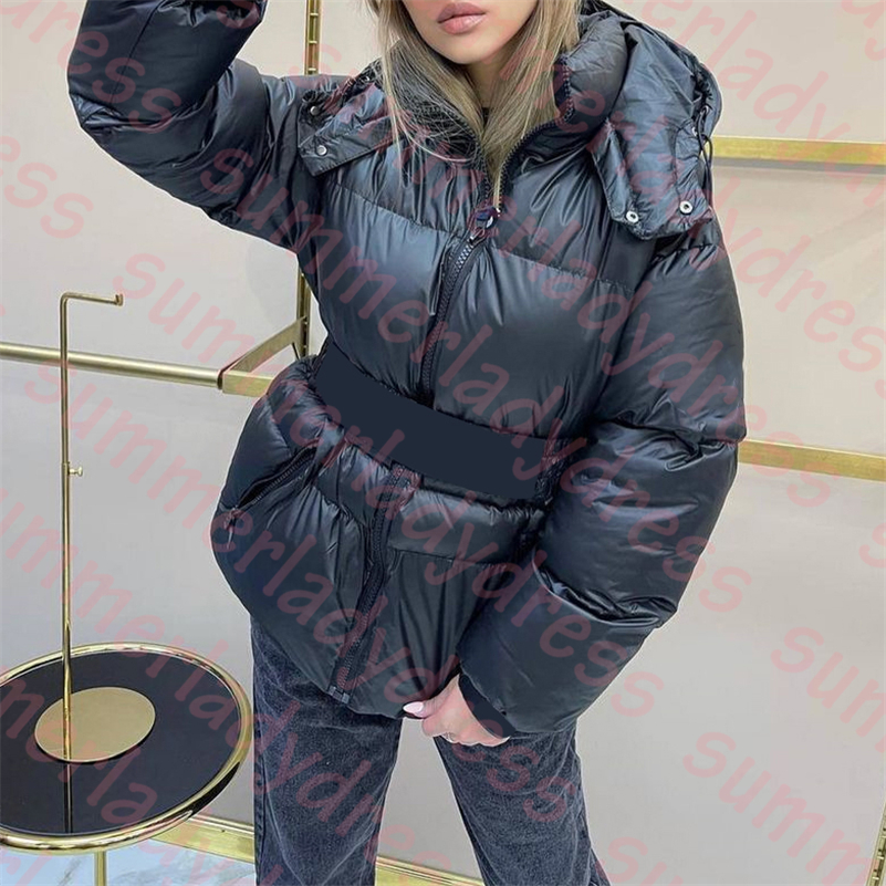 

Winter Thick Down Coat Outdoor Warm Hooded Parkas Slim Fit Down Cotton Clothes Hoodies Downs Hat Detachable, Black