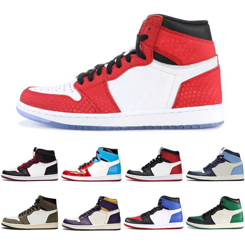 2022 Top 1s 1s pour femmes chaussures de basket-ball pour femmes aj volt or rmed p atent de première classe vol Seafoam Electro Orange Court Poll