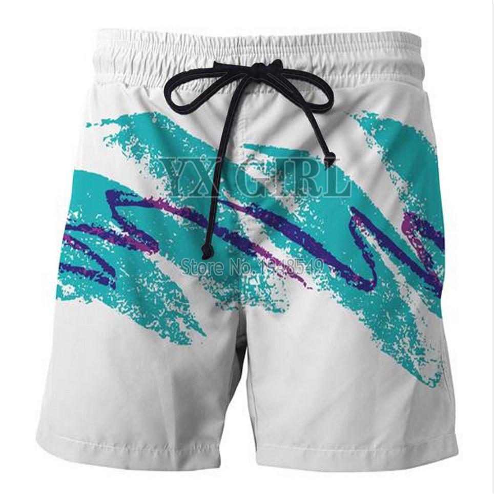 Nouvelle mode 90s jazz solo en papier tasse courte pantalon délicieux sauce au chocolat imprimés 3d shorts femmes hommes shorts de plage hipster
