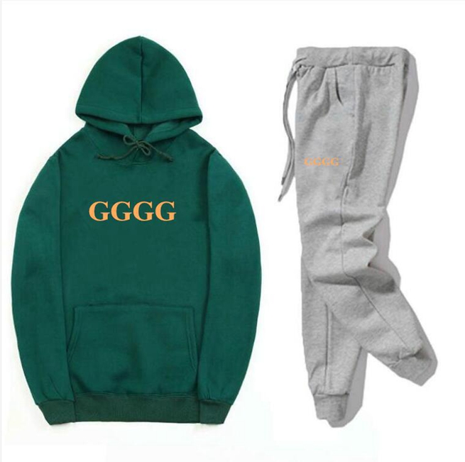 

Fashion Set sweatsuit mens Tracksuits Luxury Light Fleece Hoodies + Pants Sets Men s Clothing Sweatshirt Pullover man women Casual Tennis Sporting suits Sweat Suit, Colour 16