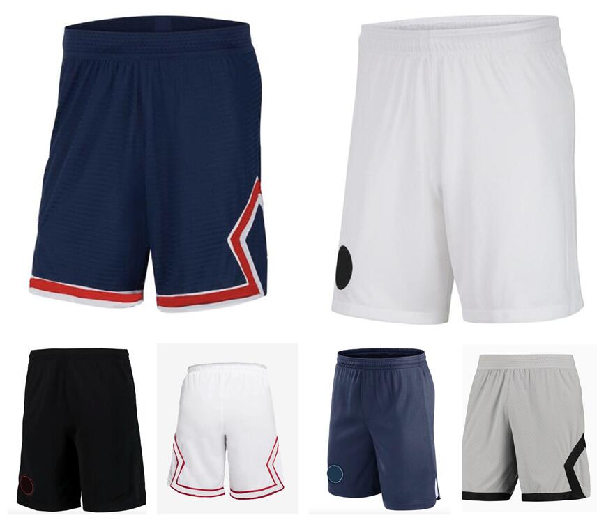 

2022 2023 paris MBAPPE soccer shorts 22 23 fourth black psgs third home blue away gray white man football pants mens maillots de foot HAKIMI SERGIO RAMOS top quality 666