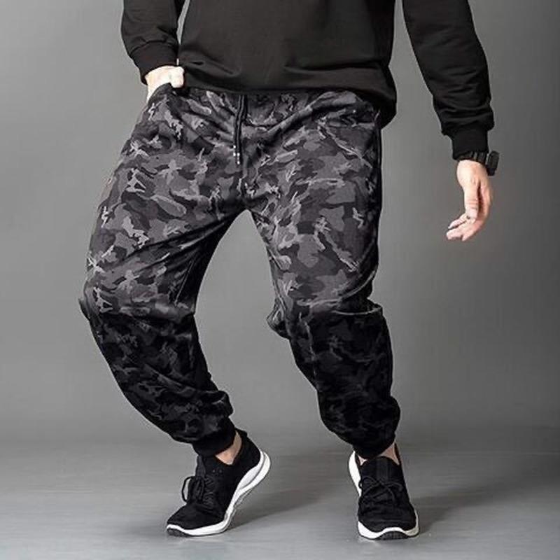

Men's Pants Men Plus Size 5XL Big Sales Thin Streetwear Stretch Elasticity Summer Spring Camouflage Sport Wear SweatpantsMen's