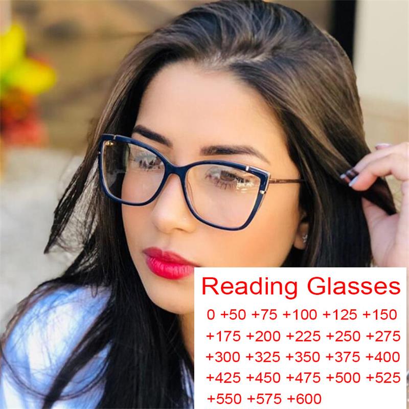 

Sunglasses Anti Blue Rays Radiation Reading Glasses Women Brand Prescription Eyeglasses Vision Frame Phone Computer Goggles Optical