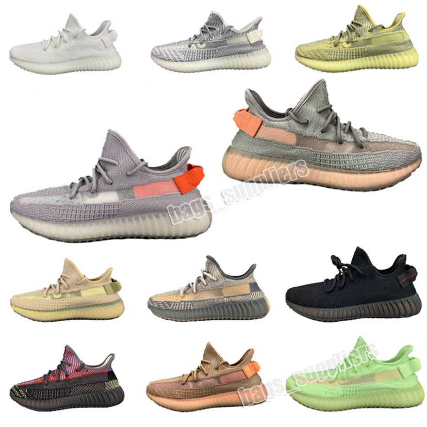 

designer men running yeezys casual shoes luxury running womens flax yecher black cinder zebra reflective static yechiel beluga dazzling outdoor sport sneakers, 13
