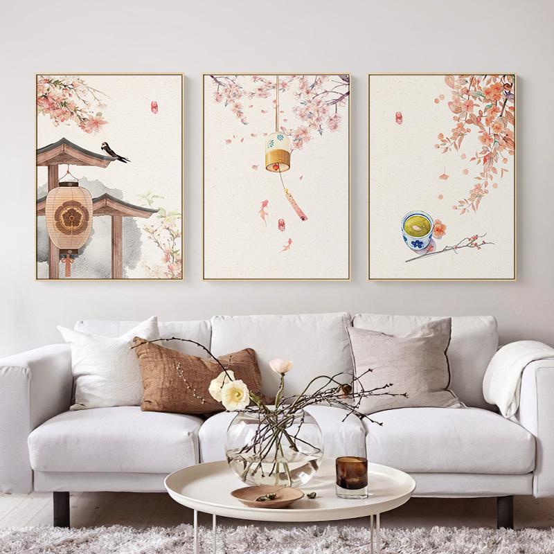 

Paintings Chinese Style Landscape Posters Flowers Trees And Canvas Painting Prints Wall Art Pictures For Living Room Home Decor