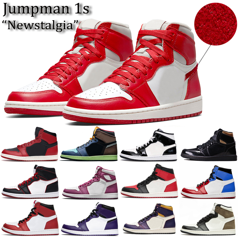 

Newstalgia Visionaire 1 1s Mens Basketball Shoes Bred Patent Rebellionaire Grey Fog UNC Low Ts x Reverse Mocha Shadow Toe Gym Red men women trainers sports sneakers, Contact customer